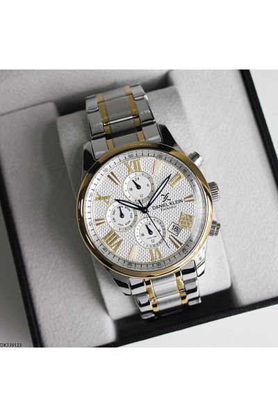 Daniel Klein Dk 339123   Men's Wrist Watch with Steel Cord