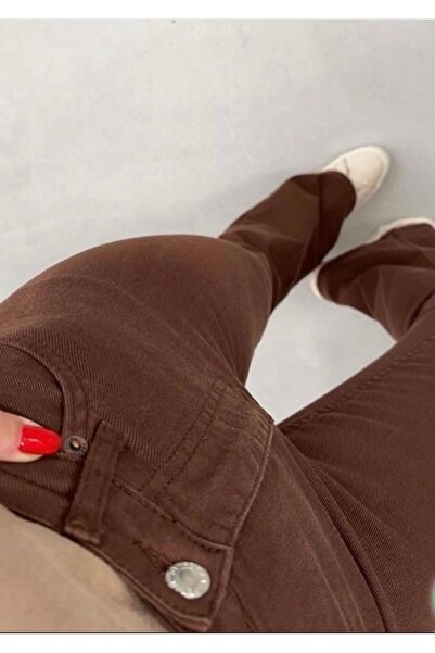 viking's line Ispanyol Paça Jean Pantolon