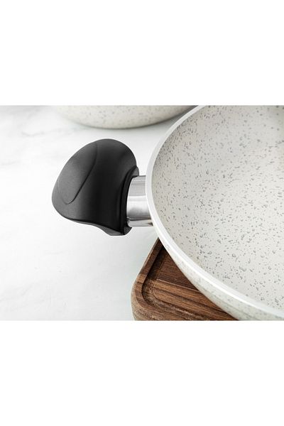 Madame Coco Gordes Flachpfannen-Set in Granitoptik, 2-teilig