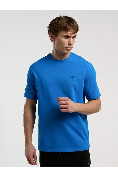 EVERLAST Ανδρικό μπλουζάκι Ever Essentials Regular Blue