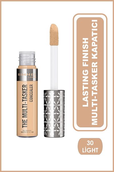 RIMMEL LONDON Concealer – Längliches Finish Multi Tasker Concealer 30 Light