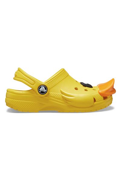 Crocs Saboti Crocs Classic Toddler IAM Rubber Ducky Clog 20-21 EU - C5 US Galben - Sunflower