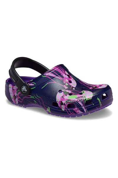 Crocs Saboti Crocs Classic Meta Scape Clog Kids 34-35 EU - J3 US Mov - Neon Purple/Multi
