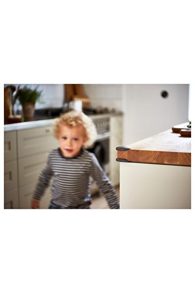 IKEA UNDVIKA Corner bumper, dark brown