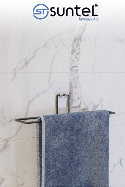 SUNTEL BANYO MUTFAK AKSESUARLARI شماعة حمام طويلة لحامل المناشف - شماعة مناشف...