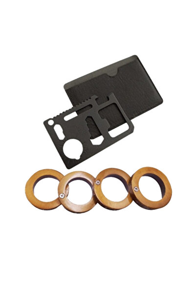 Depox Rozšiřitelná rozeta a sada karet pro přežití, včetně pouzdra