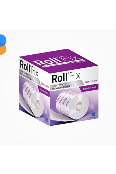 Roll Fix Elastik Sabitleme Bandı Hipoalerjenik Flaster - 10cmx10m - 1 Adet