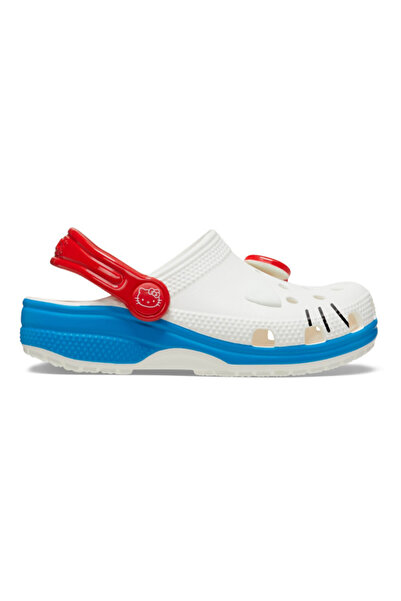 Crocs Saboti classic toddler i am hello kitty clog - white