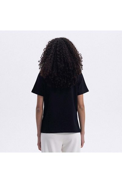 Ellesse EF448-BK Γυναικείο T-Shirt Crew Neck - Μαύρο
