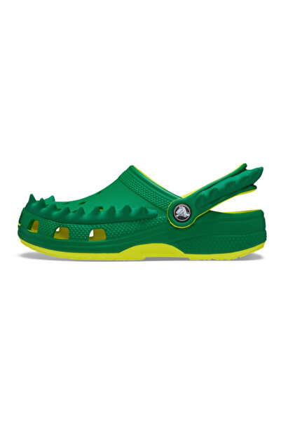 Crocs Saboti classic spikes clog kids - acidity/green ivy