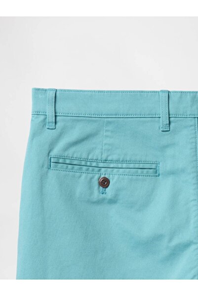 GAP Erkek Açık Mavi 10" Vintage Şort