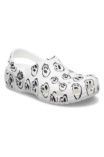 Crocs Saboti Classic Skull Print Clog Kids