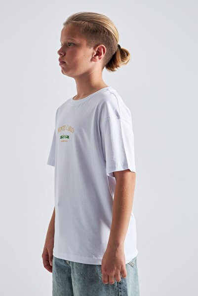 The Champ Clothing Monte Carlo Country Club εμπριμέ 100% βαμβακερό ανδρικό μπλουζάκι για παιδιά