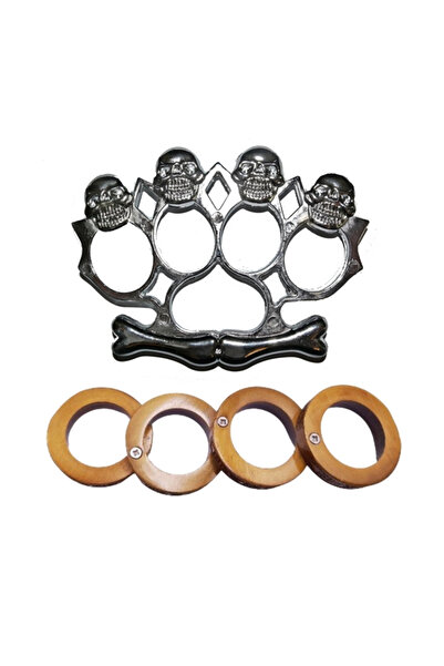 Depox Sada dvou krabiček na sebeobranu IdeallStore Nevermore, nerezová ocel, ...