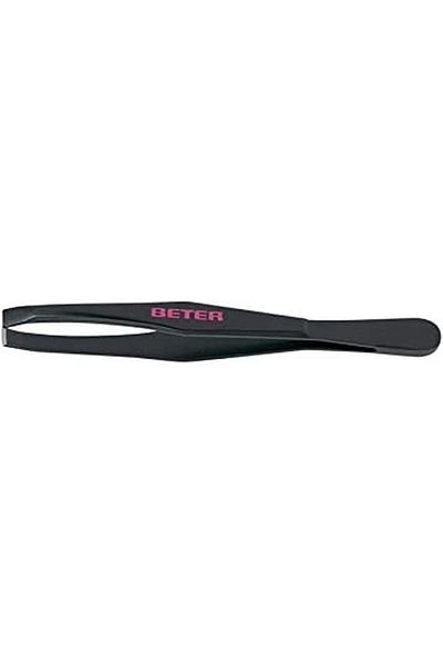 Beter Tweezers Black Jack Straight