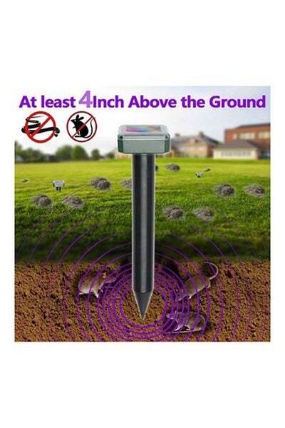 HALAMODO Mouse Repeller Insect Solar Energy Green 26 x 6 x 6centimeter