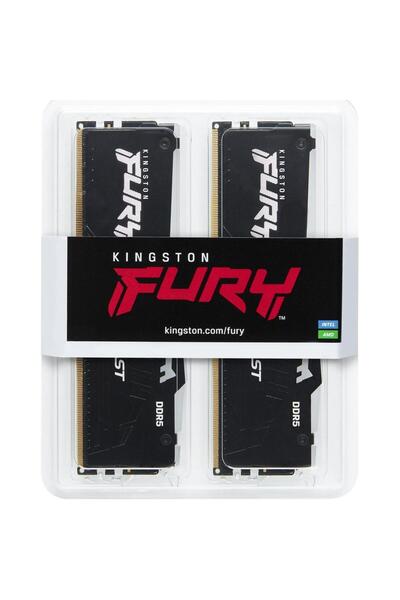 Kingston Memorii Kingston FURY Beast Black RGB EXPO, 32GB (2x16GB) DDR5, 6000MT/s, CL36