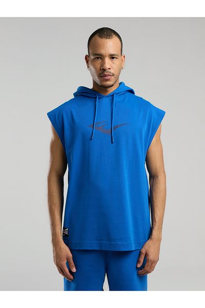 EVERLAST Мъжки суитшърт без ръкави Ever Classics Oversize в тъмно индиго цвят