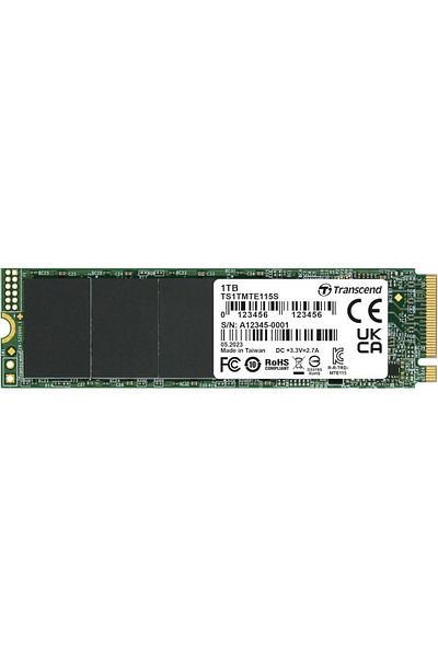 Transcend SSD Transcend MTE115S, 1TB, M.2 2280, PCIe Gen3 x4 NVMe