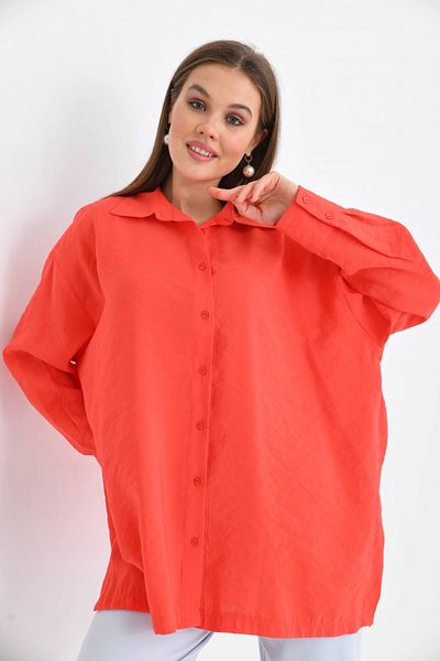 Park Karon Μακρυμάνικο πουκάμισο Oversize Basic