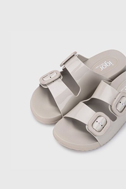 IGOR Γυναικείες παντόφλες Habana Brillo Sand Patent Leather S10334-100