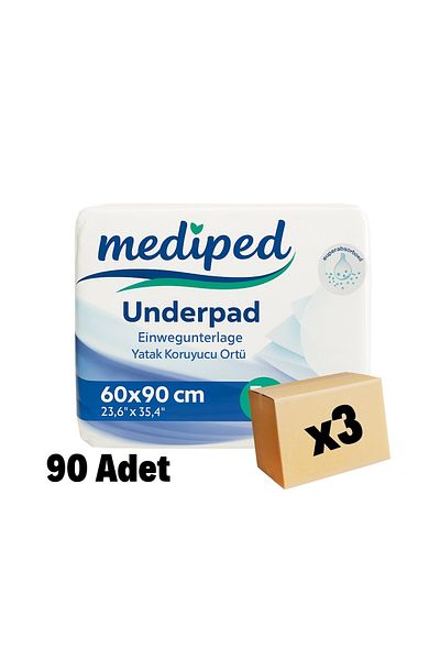Mediped Mattress Protector Cover 60 X 90 90 Pieces 3 Packs