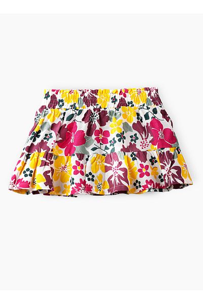 Basicxx Infant Girls' Floral Print Viscose Skirt