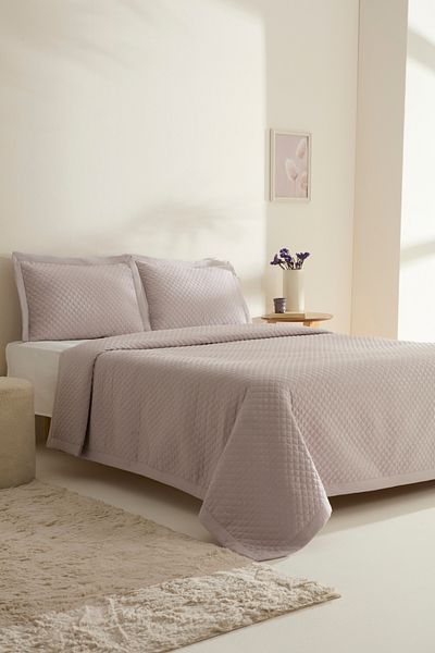 Karaca Home Anna Double Bedspread - Light Murat