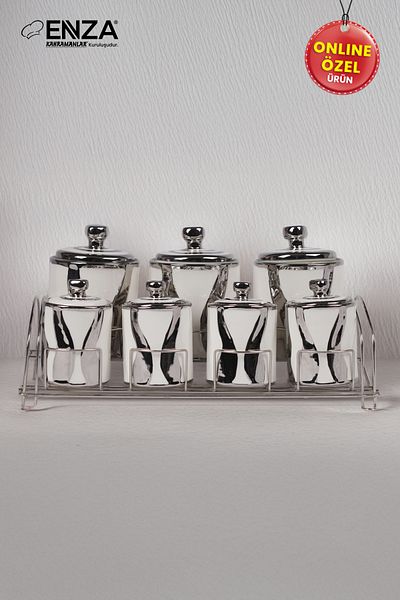 Enza Mira Spice Set with Stand 15 Pieces