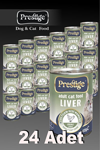 Prestige 24 ADET PRESTİGE CİĞER AROMALI KEDİ KONSERVE MAMA