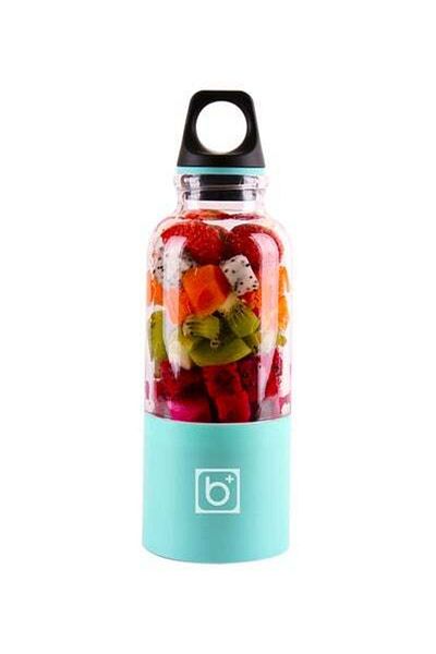 HALAMODO Electric Juicer Cup Portable Rechargeable 0.5 L H24825 Blue