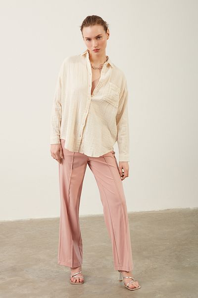 Park Karon Elastic Wide Leg Trousers