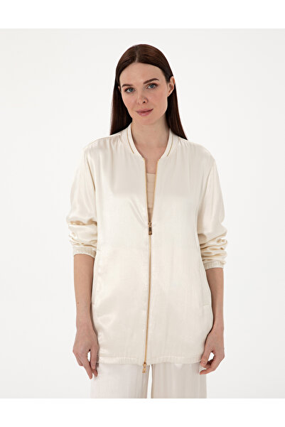 Pierre Cardin Ekru Comfort Fit Bluz 50301119-VR019