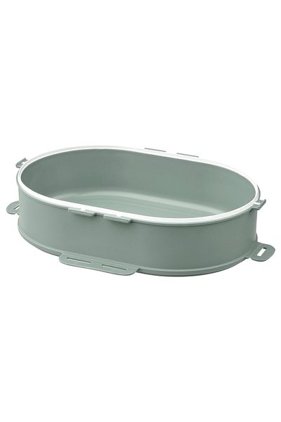 IKEA UTBJUDA Add-on unit for stackable lunch box, light grey-green, 0.3 l