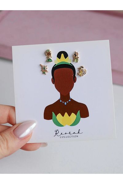 Reorah Collection Tiana Nails Earring Set