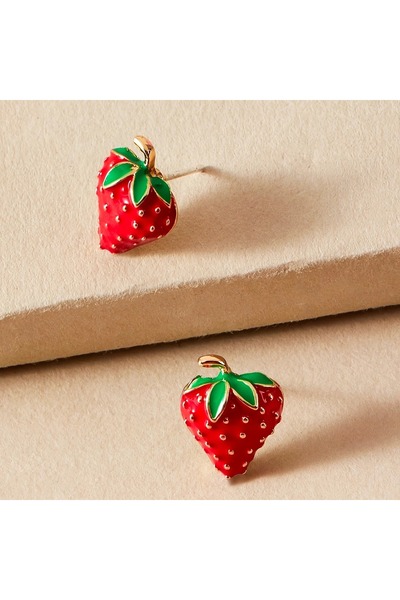 Dodemert Home Strawberry Fruit Earrings
