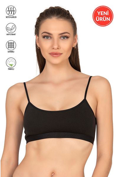 ÖZKAN underwear Γυναικείο αθλητικό σουτιέν με αφαιρούμενο μαξιλαράκι Lycra χωρίς Underwire Özkan 27409