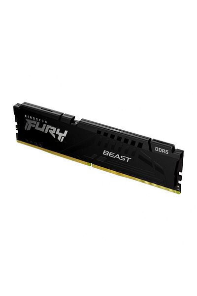 Kingston Memorie Kingston FURY Beast Black 32GB(2x16GB) DDR5 6000MHz CL30 KF560C30BBK2-32 - XMP