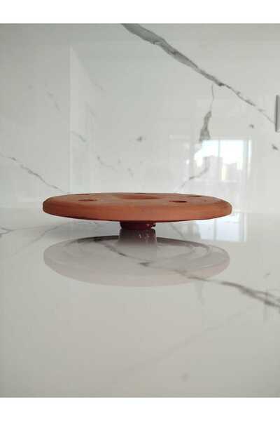 Cappadocia Family Store Dolma Sarma Taşı Kapağ 23 Cm - Çömlek Delikli Dolma Taşı- Yaprak Sarma Güveç Kapak 23 Cm