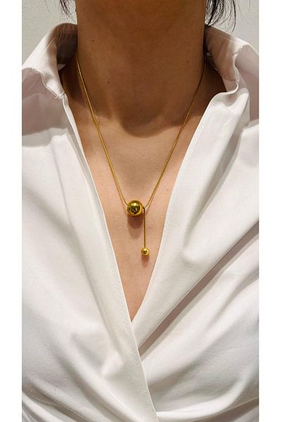 AURA Top Model Steel Necklace