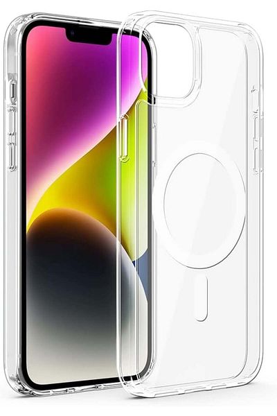 leChivee Carcasă de protecție pentru iPhone 14 Pro Max Lechivée, silicon, transparentă, 6,7 inci