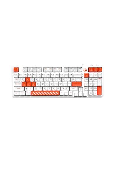 Gamertek GamerTek Arcade Keys Wireless Mechanical Gaming Keyboard White
