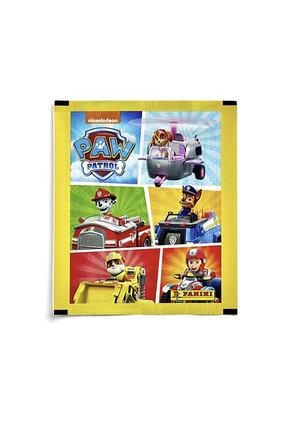 TOYFEST ملصق لاصق من سلسلة بانيني باو باترول باللون الأصفر - 4 عبوات (20 ملصقًا)