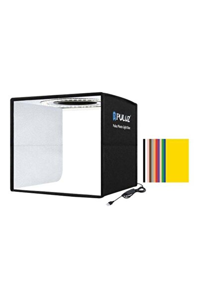 Generic مجموعة صندوق إضاءة التصوير الفوتوغرافي المحمول وخلفية من بولوز، 13 قط...