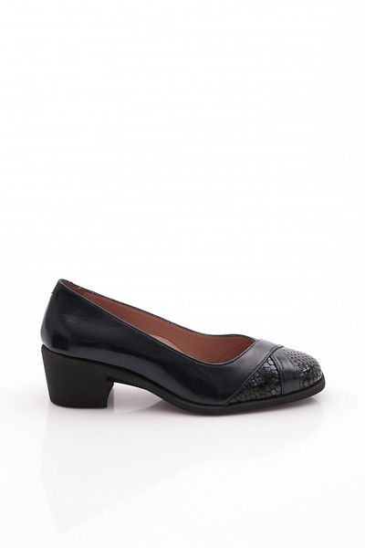 DGN Pantofi de dama cu toc inalt din piele naturala lacuita din piele lacuita sarpe 2321453