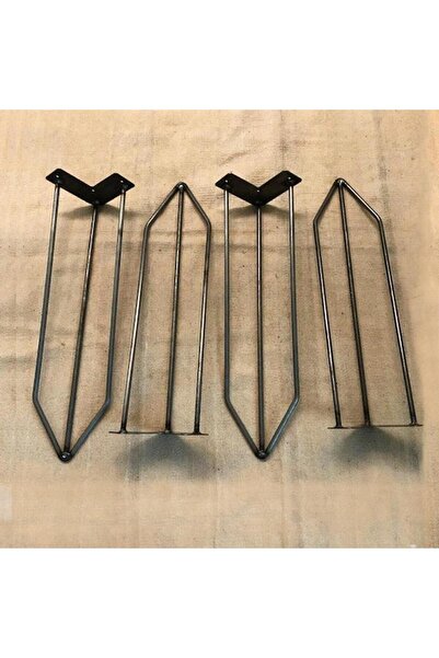 Abronya Metal Firkete Demir Masa ve Dresuar Ayağı 50 Cm