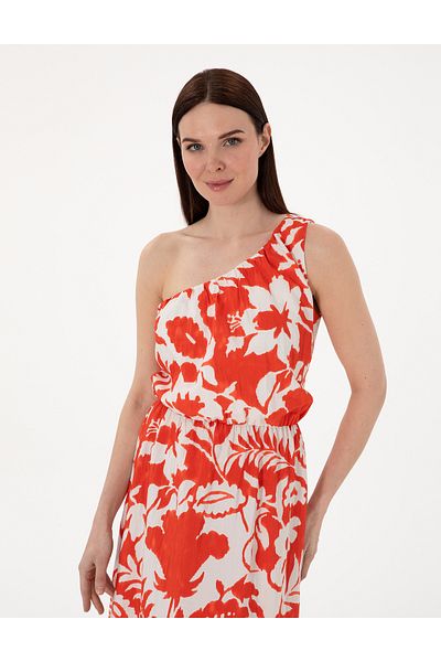 Pierre Cardin Red Comfort Fit Woven Dress 50301063 -Vr030