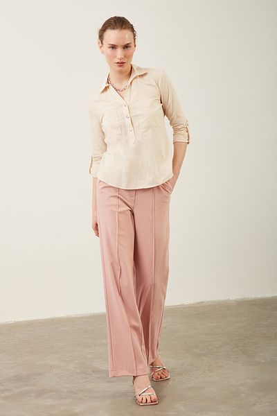 Park Karon Elastic Wide Leg Trousers