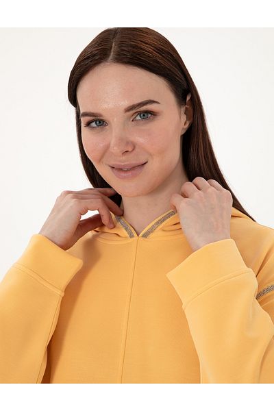 Pierre Cardin Yellow Oversize Sweatshirt 50301341 -Vr044
