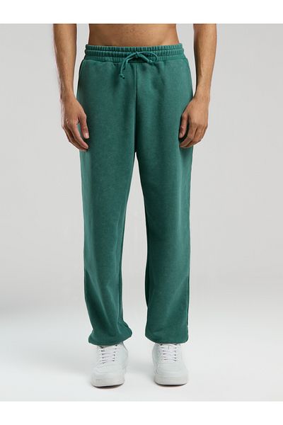 EVERLAST Αυθεντικό ανδρικό αθλητικό παντελόνι Boxing Oversize Dark Green